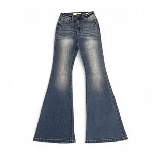 KanCan Women’s Flared Blue Jeans 5/26